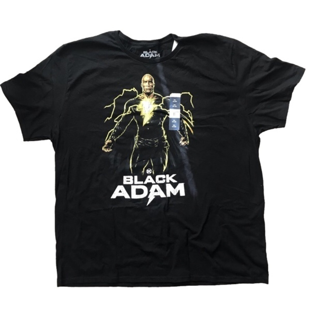 DC Comics Shazam Black Adam Short Sleeve Cotton T Shirt Size 3X